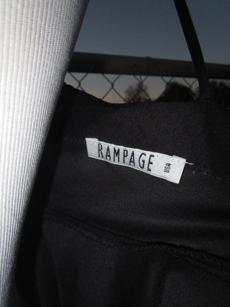 1990s Black lace ‘Rampage’ Mini Dress