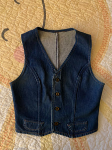 70s Jean Vest.