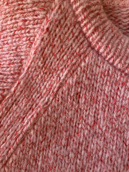 60s “High Styled Knit Fashions” Pink Sweater.