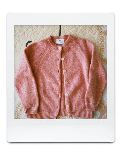 60s “High Styled Knit Fashions” Pink Sweater.