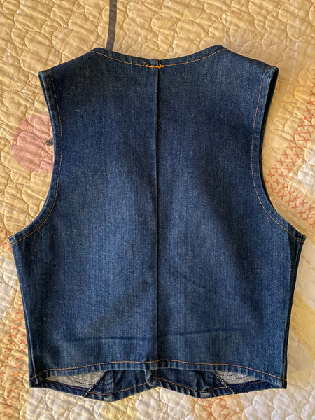 70s Jean Vest.